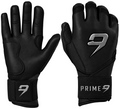 BASEBALL BATTING GLOVE BLACK AND SILVER